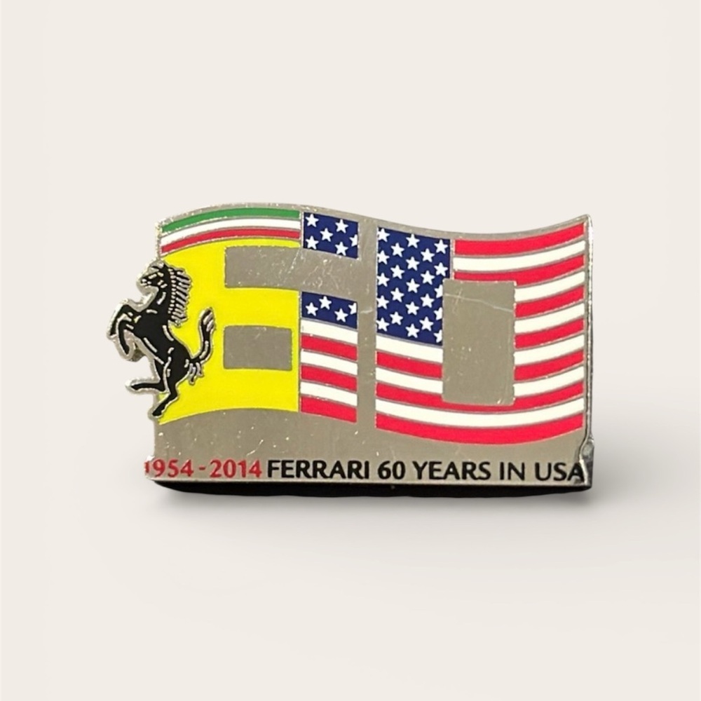 Ferrari 60th Anniversary 2014 Pin